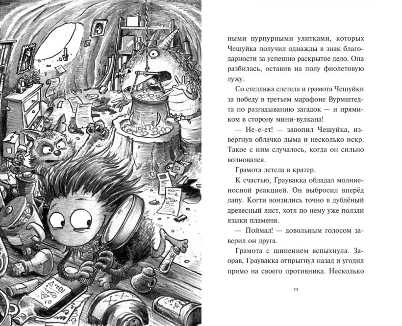 Художественная книга Эксмо Хаос в Волшебном лесу, твердая обложка (Катя Брандис) — фото 3