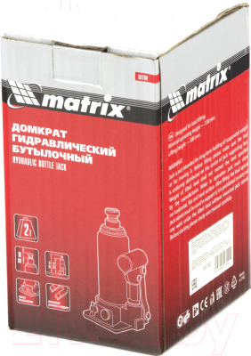 Бутылочный домкрат Matrix 50760