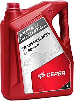 Трансмиссионное масло Cepsa Transmisiones EP 80W90 / 540623090 (5л) - 