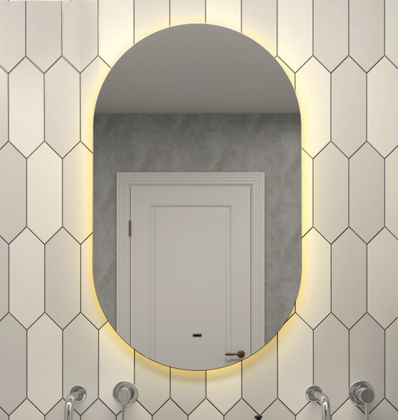 Купить Зеркало Континент Fleur LED 70х120 в Жодино