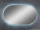 Зеркало Континент Fleur LED 110х65 (ореольная теплая подсветка, с бесконтактным сенсором) - 