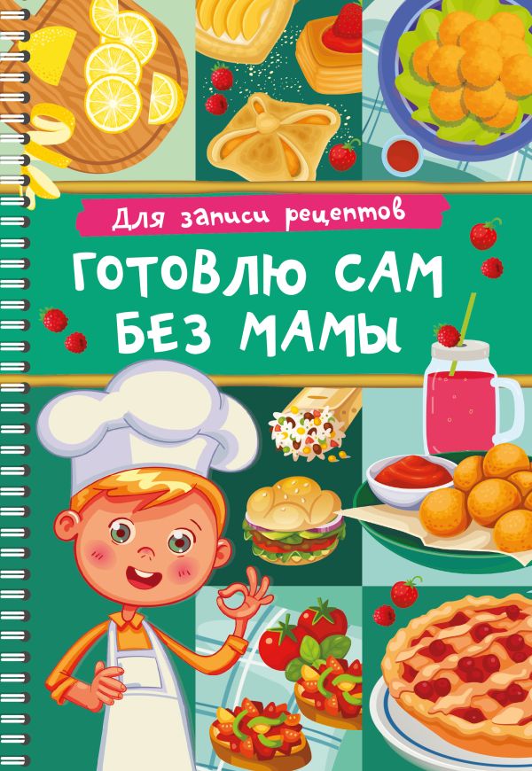Записная книжка АСТ Для записи рецептов. Готовлю сам без мамы (9785171666477)