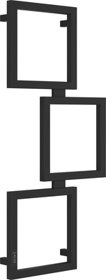 Полотенцесушитель электрический Сунержа Этюд ES 1050x500 левый / 31-0846-1050 (матовый черный) -