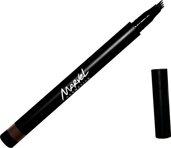 Фломастер для бровей Marvel Cosmetics Тату маркер тон Р01 Brown