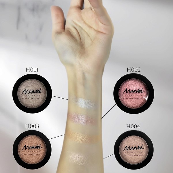 Хайлайтер Marvel Cosmetics для лица и глаз тон H001 pearl