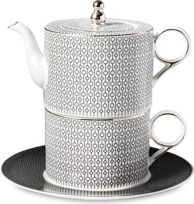 Чайный набор Decor de table Вола DDT-4213 (платиновый кант) - 
