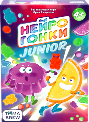 

Настольная игра, Нейрогонки Junior / 307622