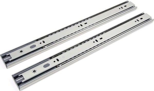 Комплект направляющих мебельных Boyard Satellite DB4525Zn/450 (с доводчиком)