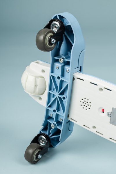 Самокат детский Ricos T-Rex JSCML603B (белый/голубой)