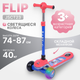Самокат детский Ricos Flip JSCT23 (синий/красный) - 