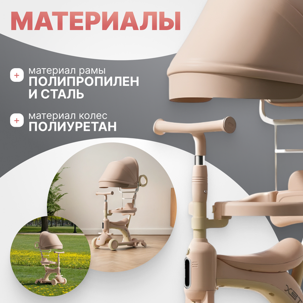 Самокат детский Ricos Crocs JSCN669 (розовый)