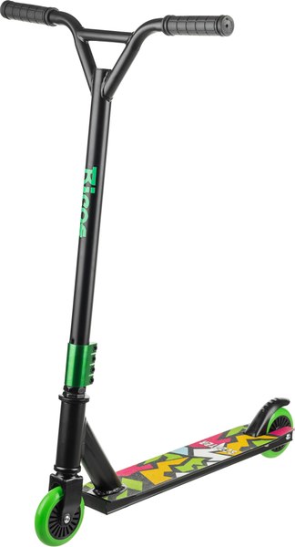 Самокат трюковый Ricos Zing JSCJ100S (черный/разноцветный)