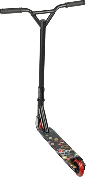 Самокат трюковый Ricos Zing JSCJ100S (черный/черный)