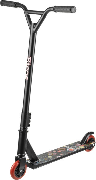 Самокат трюковый Ricos Zing JSCJ100S (черный/черный)