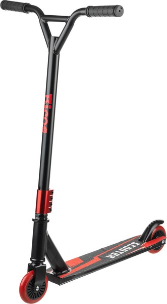 Самокат трюковый Ricos Zing JSCJ100S (черный/красный)