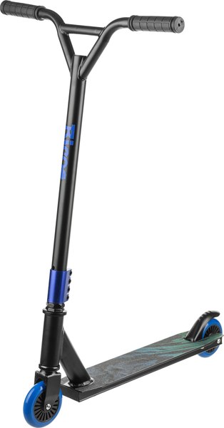 Самокат трюковый Ricos Zing JSCJ100S (черный/синий)