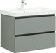Тумба под умывальник Aquanet Вега 2.0 80 2/ 337961 (мисти грин) - 