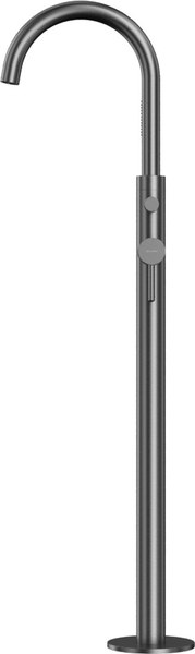 Смеситель Whitecross Y1233GM (оружейная сталь)