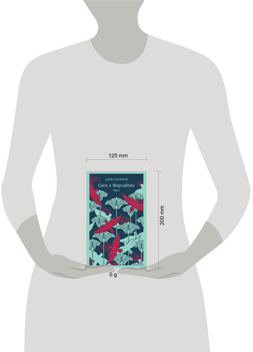 Набор художественных книг Эксмо Сага о Форсайтах, мягкая обложка (Джон Голсуорси) — фото 4