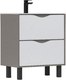 Тумба под умывальник EQUIL Smile 100.2Y (Modul) (напольная) - 