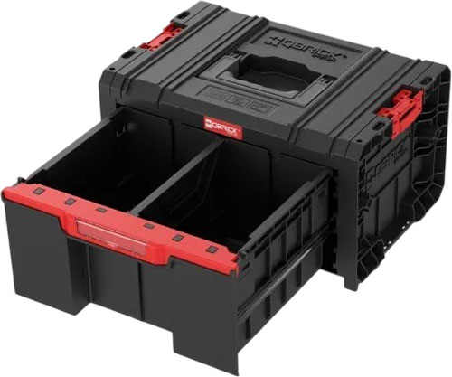 Ящик для инструментов QBrick System Pro Drawer 1 Toolbox Basic 2.0 / SKRQPROD1B2CZAPG001 (черный) — фото 2