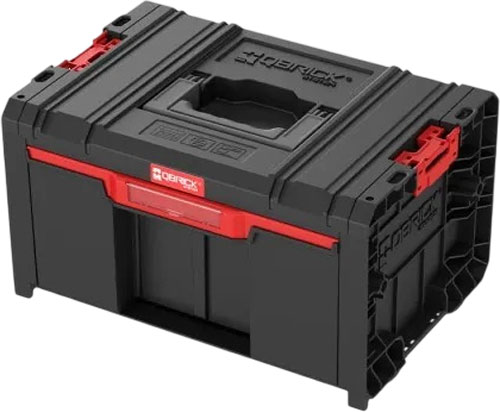 Ящик для инструментов QBrick System Pro Drawer 1 Toolbox Basic 2.0 / SKRQPROD1B2CZAPG001 (черный)