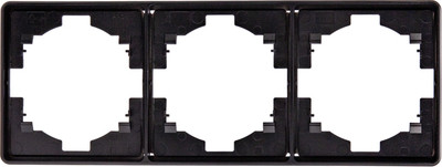 

Рамка для выключателей и розеток, Round KR-78-0753-3