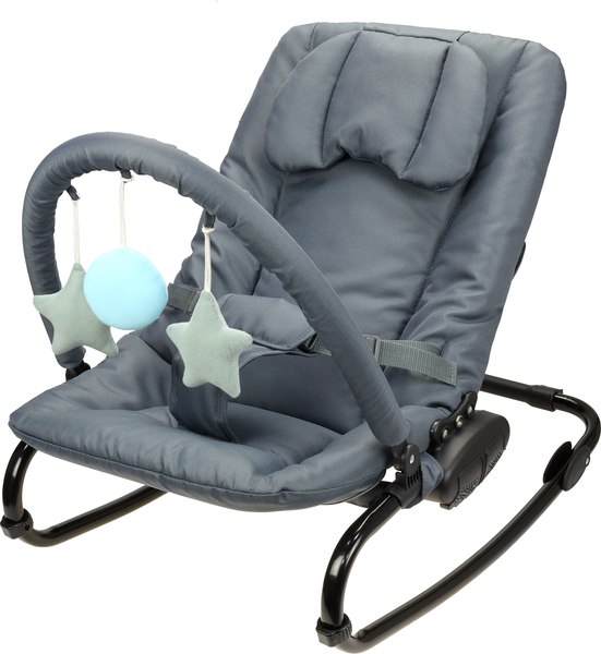 Детский шезлонг Solmax&Kids Балансирующий / SM99632 (темно-серый)