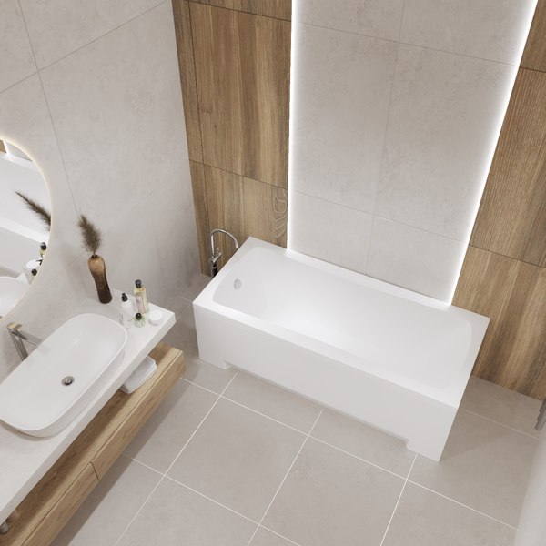 Купить Ванна акриловая Lauter Bianca 140х70 / 21207140 в Минске