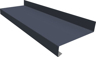 Отлив оконный Скайпрофиль 40x90x1500мм (RAL 7024 графит) - 