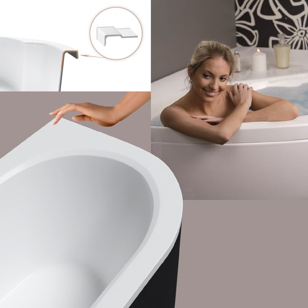 Купить Ванна акриловая Lauter Bliss 160х75 L /  21201061L  