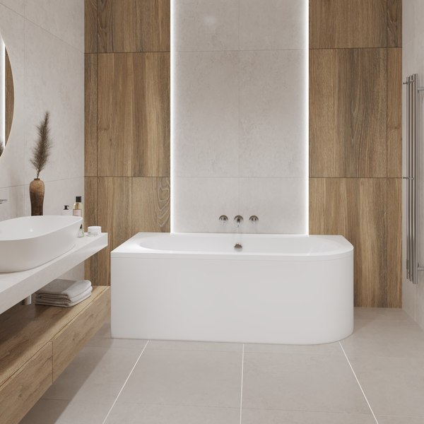 Купить Ванна акриловая Lauter Bliss 160х75 L /  21201061L  