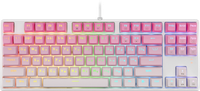 Клавиатура Redragon Cass RGB / 71878 (розовый/белый) - 