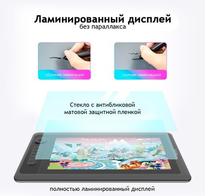 Графический планшет Parblo Coast 12pro Gen2