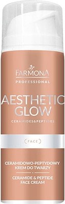 Крем для лица Farmona Professional Aesthetic Glow с керамидами и пептидами (150мл) - 