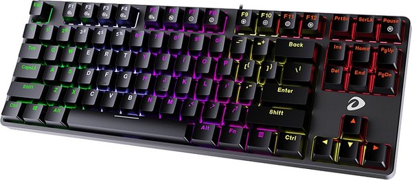 Клавиатура Dareu ЕК87 (черный, Blue Switch)