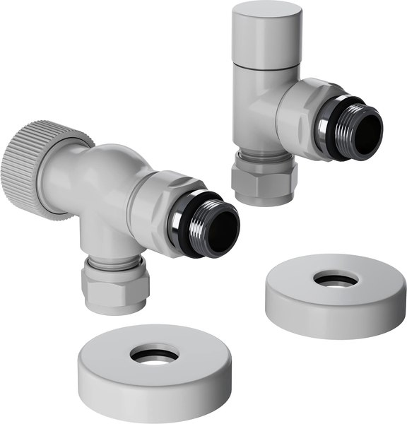 Комплект кранов для инженерного подключения Royal Thermo Design Pro 15мм М30x1.5