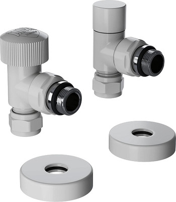 

Комплект кранов для инженерного подключения, Design Pro 15мм М30x1.5