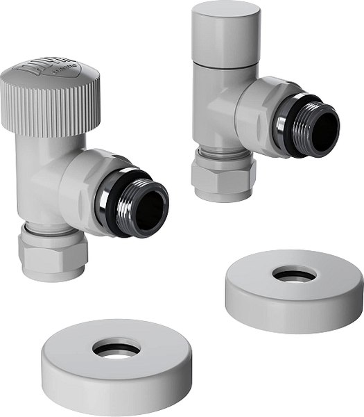 Комплект кранов для инженерного подключения Royal Thermo Design Pro 15мм М30x1.5