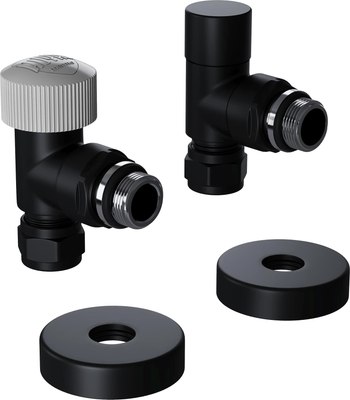 

Комплект кранов для инженерного подключения, Design Pro 15мм М30x1.5