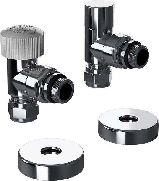 Комплект кранов для инженерного подключения Royal Thermo Design Pro 15мм М30x1.5