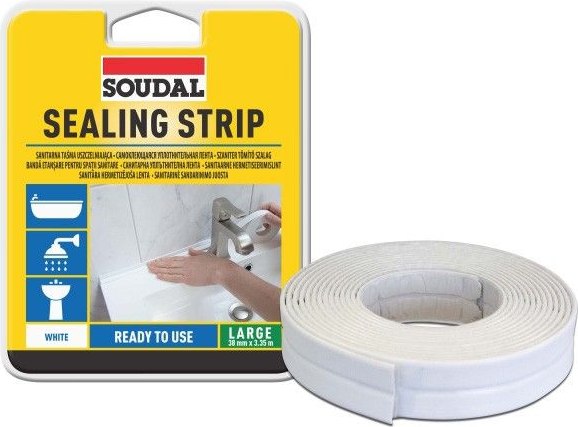 Лента бордюрная самоклеящаяся Soudal 60ммx3.35м / 5029