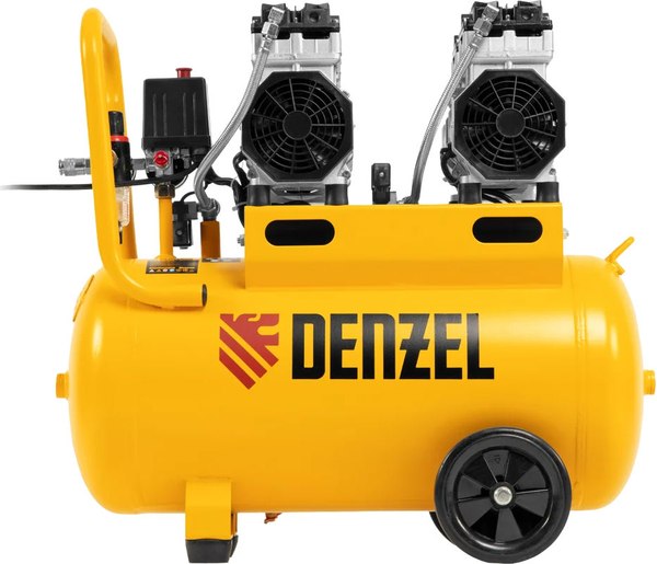 Воздушный компрессор Denzel Безмаслянный DLS 1500/50 / 58027