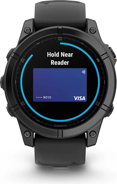 Умные часы Garmin Fenix E Amoled 47mm / 010-03025-01 (темно-серый/черный)