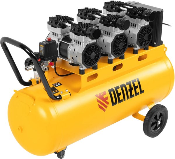 Воздушный компрессор Denzel Безмаслянный DLS 2250/100 / 58029
