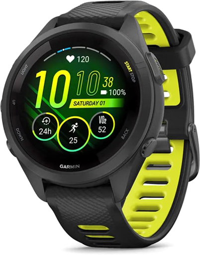 Умные часы Garmin Forerunner 265S 41.7mm / 010-02810-13 (черный)