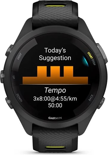 Умные часы Garmin Forerunner 265S 41.7mm / 010-02810-13 (черный)