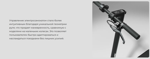 Электросамокат Navee N30 Electric Scooter K2A-N30AE (черный)