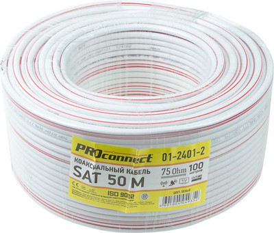 

Кабель, SAT 50M+CCS-Al-Al / 01-2401-2