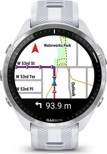 Умные часы Garmin Forerunner 965 47mm / 010-02809-11 (белый)